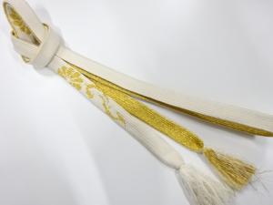 正絹　手組帯締め